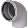 Купить STOUT D 110 х 87,5° Отвод канализационный бесшумный (skb-0012-011087) по цене 906 руб., в Санкт-Петебруге в интернет магазине 100-Систем, а также дургие товары STOUT из раздела Фитинги шумопоглощающие фановые 110 мм и Шумопоглощающие фановые трубы и фитинги