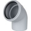 Купить STOUT D 110 х 67° Отвод канализационный бесшумный (skb-0011-011067) по цене 906 руб., в Санкт-Петебруге в интернет магазине 100-Систем, а также дургие товары STOUT из раздела Фитинги шумопоглощающие фановые 110 мм и Шумопоглощающие фановые трубы и фитинги