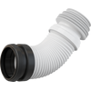 Купить ALCA PLAST Гибкое колено 90/110 flexi, арт.M9006 (m9006) по цене 3248 руб., в Санкт-Петебруге в интернет магазине 100-Систем, а также дургие товары AlcaPlast из раздела Гофрированный отвод и Отводы для унитазов