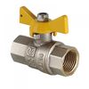 Купить Кран шаровый Valtec 1/2" В-В (бабочка) для газа (vt.277.n.04) по цене 608 руб., в Санкт-Петебруге в интернет магазине 100-Систем, а также дургие товары VALTEC из раздела Краны газовые 1/2 и Краны газовые