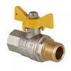 Купить Кран шаровый Valtec 1/2" В-Н (бабочка) для газа (vt.278.n.04) по цене 711 руб., в Санкт-Петебруге в интернет магазине 100-Систем, а также дургие товары VALTEC из раздела Краны газовые 1/2 и Краны газовые