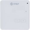 Купить STOUT  Проводной комнатный регулятор R-9z, белый (ste-0101-009003) по цене 13846 руб., в Санкт-Петебруге в интернет магазине 100-Систем, а также дургие товары STOUT из раздела Управляющие модули и Автоматика для водяного теплого пола