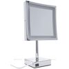 Купить 2205D Зеркало косметическое,настольное с LED подсветкой квадратное 21,5 см (204515) (2205d) по цене 11510 руб., в Санкт-Петебруге в интернет магазине 100-Систем, а также дургие товары AQUANET из раздела Косметические зеркала и Аксессуары для ванной комнаты