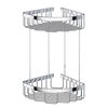 Купить A7452200 Sense L Корзина для душа угловая двухъярусная, хром (a7452200) по цене 6290 руб., в Санкт-Петебруге в интернет магазине 100-Систем, а также дургие товары AM.PM из раздела Полки для душа и Аксессуары для ванной комнаты