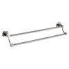 Купить Полотенцедержатель AZARIO NESSY трубчатый двойной 58,5 см, хром  (az-73102) по цене 1601 руб., в Санкт-Петебруге в интернет магазине 100-Систем, а также дургие товары Azario из раздела Штанги для полотенец и Полотенцедержатели