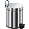 Купить Ведро-контейнер BERGES для мусора с педалью 5 л, микролифт,хром (121006) по цене 2060 руб., в Санкт-Петебруге в интернет магазине 100-Систем, а также дургие товары BERGES из раздела Ведра и Прочее