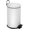 Купить Ведро-контейнер BERGES для мусора с педалью 12 л, белое (122004) по цене 2630 руб., в Санкт-Петебруге в интернет магазине 100-Систем, а также дургие товары BERGES из раздела Ведра и Прочее