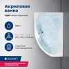 Купить Акриловая ванна Aquanet Capri 170x110 L (с каркасом) (205345) по цене 47259 руб., в Санкт-Петебруге в интернет магазине 100-Систем, а также дургие товары AQUANET из раздела Акриловые ванны и Ванны