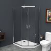 Купить Душевой уголок BelBagno UNO-195-PH-2-120/90-C-Cr (uno-195-ph-2-120/90-c-cr) по цене 39100 руб., в Санкт-Петебруге в интернет магазине 100-Систем, а также дургие товары BelBagno из раздела Душевые ограждения и Душевые кабины и ограждения