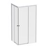 Купить W94G-403-12090-MТ Душевое ограждение X-Joy Square Slide 120х90, мат хром, прозрачное (w94g-403-12090-mт) по цене 51290 руб., в Санкт-Петебруге в интернет магазине 100-Систем, а также дургие товары AM.PM из раздела Душевые ограждения и Душевые кабины и ограждения