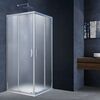 Купить Душевой уголок Alpha VSS-3AL100MT, 1000*1000, хром, стекло текстурное, , шт (vss-3al100mt) по цене 31550 руб., в Санкт-Петебруге в интернет магазине 100-Систем, а также дургие товары Vincea из раздела Душевые ограждения и Душевые кабины и ограждения