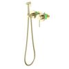 Купить Смеситель Timo Saona 2339/17SM с гигиеническим душем с защитой от ожогов, золото матовое (2339/17sm) по цене 38202 руб., в Санкт-Петебруге в интернет магазине 100-Систем, а также дургие товары TIMO из раздела Гигиенический душ со смесителем и Гигиенический душ