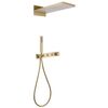Купить Душевая система ABBER Rund AF8752G скрытого монтажа без излива, термостат, золото матовое (af8752g) по цене 126600 руб., в Санкт-Петебруге в интернет магазине 100-Систем, а также дургие товары ABBER из раздела Душевые комплекты встраиваемого монтажа и Душевые комплекты встраиваемого монтажа