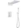 Купить Душевая система ABBER Weiss Insel AF8052W скрытого монтажа без излива, термостат, белый (af8052w) по цене 78400 руб., в Санкт-Петебруге в интернет магазине 100-Систем, а также дургие товары ABBER из раздела Душевые комплекты встраиваемого монтажа и Душевые комплекты встраиваемого монтажа