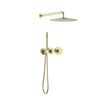 Купить Душевая система Timo Saona SX-2359/17SM скрытого монтажа, термостат, золото матовое (sx-2359/17sm) по цене 92744 руб., в Санкт-Петебруге в интернет магазине 100-Систем, а также дургие товары TIMO из раздела Душевые комплекты встраиваемого монтажа и Душевые комплекты встраиваемого монтажа