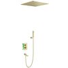 Купить Душевая система Timo Petruma SX-5019/17SM скрытого монтажа с термостатом, золото матовое (sx-5019/17sm) по цене 154556 руб., в Санкт-Петебруге в интернет магазине 100-Систем, а также дургие товары TIMO из раздела Душевые комплекты встраиваемого монтажа и Душевые комплекты встраиваемого монтажа