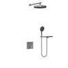 Купить Душевой комплект Inspire VSFW-4I212RGM встраиваемый, двухрежимный, вороненая сталь, , шт (vsfw-4i212rgm) по цене 49695 руб., в Санкт-Петебруге в интернет магазине 100-Систем, а также дургие товары Vincea из раздела Душевые комплекты встраиваемого монтажа и Душевые комплекты встраиваемого монтажа
