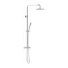 Купить 936800000 Scandinavian Pure душевая система с душевым ТМС смесителем, хром (936800000) по цене 20990 руб., в Санкт-Петебруге в интернет магазине 100-Систем, а также дургие товары DAMIXA из раздела Душевые стойки и Душевые стойки, системы, панели, гарнитуры