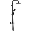 Купить 977800300 Jupiter душевая система со смесителем с термостатом чёрный (977800300) по цене 35590 руб., в Санкт-Петебруге в интернет магазине 100-Систем, а также дургие товары DAMIXA из раздела Душевые стойки и Душевые стойки, системы, панели, гарнитуры