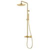 Купить Душевая стойка термостатическая с верхним и ручным душем (eco-cd-t-boro) по цене 87990 руб., в Санкт-Петебруге в интернет магазине 100-Систем, а также дургие товары CEZARES из раздела Душевые стойки и Душевые стойки, системы, панели, гарнитуры