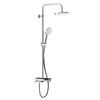 Купить 977750000 Jupiter душевая система с душевым ТМС смесителем-полкой, хром (977750000) по цене 45290 руб., в Санкт-Петебруге в интернет магазине 100-Систем, а также дургие товары DAMIXA из раздела Душевые стойки и Душевые стойки, системы, панели, гарнитуры