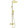 Купить NAC_Z1HT DEANTE Душевая колонна термостат с поворотным изливом (золото) (nac_z1ht) по цене 95070 руб., в Санкт-Петебруге в интернет магазине 100-Систем, а также дургие товары DEANTE из раздела Душевые стойки и Душевые стойки, системы, панели, гарнитуры