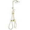 Купить Душевая система с термостатом WONZON & WOGHAND MUSE Selesta, Брашированное золото (WW-B4113-BG) (ww-b4113-bg) по цене 68019 руб., в Санкт-Петебруге в интернет магазине 100-Систем, а также дургие товары WONZON & WOGHAND из раздела Душевые стойки и Душевые стойки, системы, панели, гарнитуры