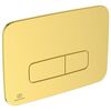 Купить R0459A2 OLEAS™ M3 Механическая панель смыва, двойной смыв, Brushed Gold (брашированное золото) (r0459a2) по цене 12529 руб., в Санкт-Петебруге в интернет магазине 100-Систем, а также дургие товары IDEAL STANDARD из раздела Клавиши смыва и Инсталляции