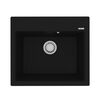 Купить Кухонная мойка Lemark HANKA 570 врезная прямоугольная из кварцгранита цвет: Антрацит  (9910013) по цене 19790 руб., в Санкт-Петебруге в интернет магазине 100-Систем, а также дургие товары LEMARK из раздела Врезные мойки и Кухонные мойки