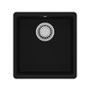 Купить Кухонная мойка Lemark SINARA 400-U подстольного монтажа из кварцгранита цвет: Антрацит  (9910061) по цене 17920 руб., в Санкт-Петебруге в интернет магазине 100-Систем, а также дургие товары LEMARK из раздела Врезные мойки и Кухонные мойки