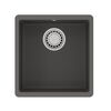 Купить Кухонная мойка Lemark SINARA 400-U подстольного монтажа из кварцгранита цвет: Серый шёлк (9910065) по цене 17920 руб., в Санкт-Петебруге в интернет магазине 100-Систем, а также дургие товары LEMARK из раздела Врезные мойки и Кухонные мойки