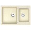 Купить AZARIO кухонная мойка Grand (765х500х190) Бежевый  (cs00079902) по цене 8114 руб., в Санкт-Петебруге в интернет магазине 100-Систем, а также дургие товары Azario из раздела Двойные мойки и Кухонные мойки