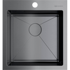 Купить Кухонная мойка Omoikiri Akisame 46 GM Вороненая сталь 4973095 (4973095) по цене 44888 руб., в Санкт-Петебруге в интернет магазине 100-Систем, а также дургие товары Omoikiri из раздела Накладные мойки и Кухонные мойки