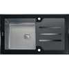 Купить Кухонная мойка комбинированная TOLERO Ceramic Glass TG-860 черная (765062) по цене 32000 руб., в Санкт-Петебруге в интернет магазине 100-Систем, а также дургие товары TOLERO из раздела Накладные мойки и Кухонные мойки