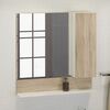 Купить COMFORTY. Зеркало-шкаф "Рига-80" дуб сонома (00004139024) по цене 9790 руб., в Санкт-Петебруге в интернет магазине 100-Систем, а также дургие товары COMFORTY из раздела Зеркальные шкафы для ванной и Мебель для ванной комнаты