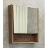 Купить Comforty. Зеркало-шкаф Марио-60 дуб темный (00-00004158cf) по цене 9790 руб., в Санкт-Петебруге в интернет магазине 100-Систем, а также дургие товары COMFORTY из раздела Зеркальные шкафы для ванной и Мебель для ванной комнаты