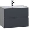 Купить Тумба под раковину Aquanet Алвита 70 серый антрацит (00183992) по цене 28192 руб., в Санкт-Петебруге в интернет магазине 100-Систем, а также дургие товары AQUANET из раздела Тумбы под раковину и Мебель для ванной комнаты
