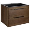 Купить База под раковину Chiara 2D 600 подвесная, 2 выкатных ящика soft-close, T.Oak, , шт (vmc-2c2600to) по цене 17547 руб., в Санкт-Петебруге в интернет магазине 100-Систем, а также дургие товары Vincea из раздела Тумбы под раковину и Мебель для ванной комнаты