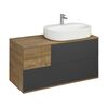 Купить Тумба с раковиной Одри 42х62 дуб/антрацит AQUATON Терра 1A2469K4TEKA0 (1a2469k4teka0) по цене 39119 руб., в Санкт-Петебруге в интернет магазине 100-Систем, а также дургие товары AQUATON из раздела Тумбы с умывальником и Мебель для ванной комнаты