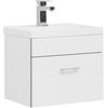 Купить Тумба с раковиной Aquanet Верона 50 белый (подвесная 1 ящик) (00287665) по цене 23854 руб., в Санкт-Петебруге в интернет магазине 100-Систем, а также дургие товары AQUANET из раздела Тумбы с умывальником и Мебель для ванной комнаты
