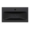 Купить M90WCC0752BM GEM, Раковина мебельная, керамическая, 75 см, встроенная, цвет: черный матовый (m90wcc0752bm) по цене 15990 руб., в Санкт-Петебруге в интернет магазине 100-Систем, а также дургие товары AM.PM из раздела Встраиваемые раковины и Раковины и пьедесталы