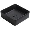 Купить Раковина накладная Azario 41.5х41.5х13.5 черная (az-7050dmb) по цене 10185 руб., в Санкт-Петебруге в интернет магазине 100-Систем, а также дургие товары Azario из раздела Накладные раковины и Раковины и пьедесталы