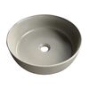 Купить Раковина накладная Azario 38.5х38.5х14 фаянс, цвет Серый (xml4003-2-u10) по цене 5800 руб., в Санкт-Петебруге в интернет магазине 100-Систем, а также дургие товары Azario из раздела Накладные раковины и Раковины и пьедесталы