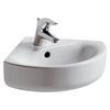 Купить Угловой умывальник Ideal Standard CONNECT SPACE E793101 (e793101) по цене 20982 руб., в Санкт-Петебруге в интернет магазине 100-Систем, а также дургие товары IDEAL STANDARD из раздела Подвесные раковины и Раковины и пьедесталы