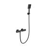 Купить Смеситель для душа с термостатом WONZON & WOGHAND Twist, Черный матовый (WW-B2025-A-MB) (ww-b2025-a-mb) по цене 27010 руб., в Санкт-Петебруге в интернет магазине 100-Систем, а также дургие товары WONZON & WOGHAND из раздела Смесители для душа без излива и Смесители для ванны и душа