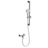 Купить Смеситель для душа с гарнитуром WONZON & WOGHAND, Хром (WW-4570-CR) (ww-4570-cr) по цене 8453 руб., в Санкт-Петебруге в интернет магазине 100-Систем, а также дургие товары WONZON & WOGHAND из раздела Смесители для душа без излива и Смесители для ванны и душа