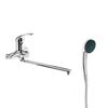 Купить Смеситель для ванны, однорычажный, хром. Керамический картридж d40. (Комплектуется душевыми аксессуарами) (a7143) по цене 3111 руб., в Санкт-Петебруге в интернет магазине 100-Систем, а также дургие товары Accoona из раздела Смесители с длинным изливом и Смесители для ванны и душа