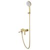 Купить Смеситель для ванны с душем WONZON & WOGHAND BRILLIANT, Брашированное золото (WW-88037079-BG) (ww-88037079-bg) по цене 40832 руб., в Санкт-Петебруге в интернет магазине 100-Систем, а также дургие товары WONZON & WOGHAND из раздела Смесители с длинным изливом и Смесители для ванны и душа
