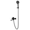 Купить Смеситель для ванны с душем WONZON & WOGHAND FRAME, Черный матовый (WW-88639010-MB) (ww-88639010-mb) по цене 36939 руб., в Санкт-Петебруге в интернет магазине 100-Систем, а также дургие товары WONZON & WOGHAND из раздела Смесители с длинным изливом и Смесители для ванны и душа
