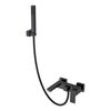 Купить Смеситель для ванны с душем Qubic Matt Black (473-b) по цене 34594 руб., в Санкт-Петебруге в интернет магазине 100-Систем, а также дургие товары BOHEME из раздела Смесители с коротким изливом и Смесители для ванны и душа